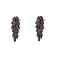 BLACK JEWELLED MARQUIS LEAD STUD Earrings - link has visual effect only