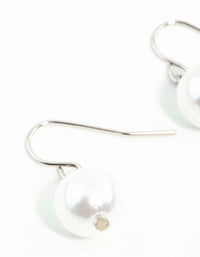 Classic Pearl Ball Drop Earrings - link has visual effect only