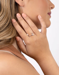 Sterling Silver Arrow Wrap Ring - link has visual effect only