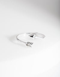 Sterling Silver Arrow Wrap Ring - link has visual effect only