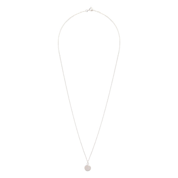 Sterling Silver Moonstone Pendant Necklace