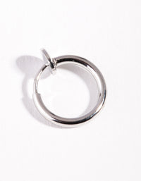 Silver Faux Body Ring - link has visual effect only