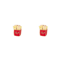 Gold Fries Stud Earrings - link has visual effect only