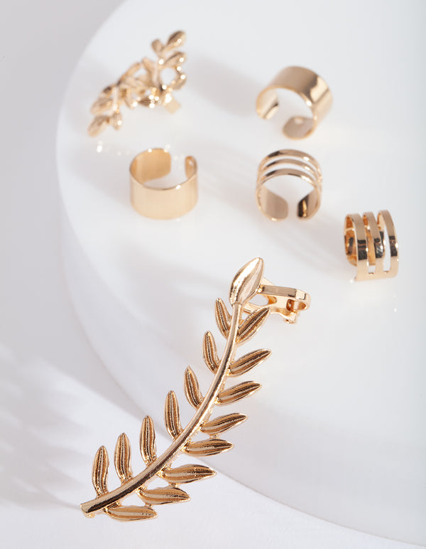 Gold Leaf 6-Pack Ear Stack