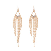 Gold Cascading Drop Earrings - link has visual effect only