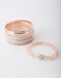 Dressy Mesh & Glitter Bangle Pack - link has visual effect only