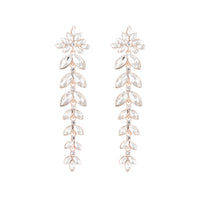 Rose Gold Graduated Navette Earrings - link has visual effect only