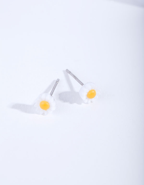 Small Daisy Stud Earrings