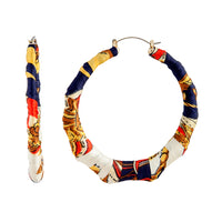 Fabric Covered Bamboo Hoop - link has visual effect only