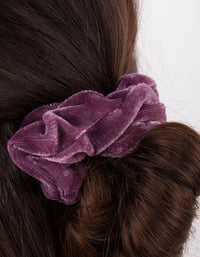 Berry Velvet Scrunchie Pack - link has visual effect only