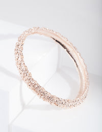 Crater Rose Gold Bracelet - link has visual effect only