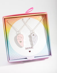 Kids Sister Best Friend Necklace - link has visual effect only