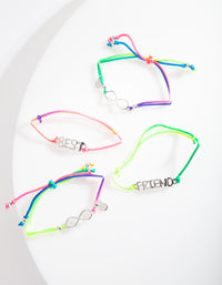 Kids Neon Best Friends Bracelet Pack - link has visual effect only