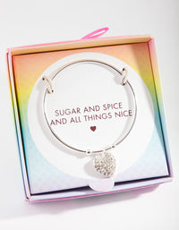 Kids Silver Sugar Spice Bracelet - link has visual effect only