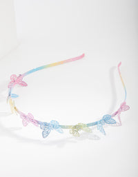 Kids Rainbow Butterfly Headband - link has visual effect only