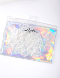 Kids Clear Elastic Pack - link has visual effect only