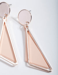 Pink Drop Earrings - link has visual effect only