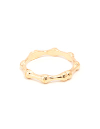 Gold Bamboo Ring - link has visual effect only