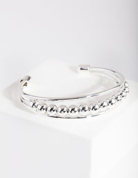 Silver Ball Arm Cuff - link has visual effect only