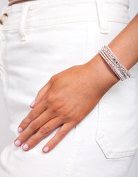 Silver Ball Arm Cuff - link has visual effect only