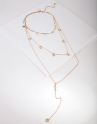 Gold Diamante Choker - link has visual effect only