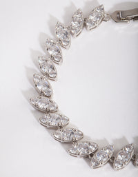 Marquise Cubic Zircona Bracelet - link has visual effect only