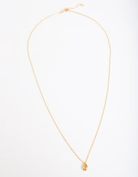 Gold Plated Sterling Silver Shell Necklace - link has visual effect only