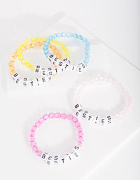 Kids Beaded Tropical BFF Bracelet 5 Pack - link has visual effect only