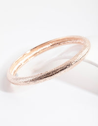 Rose Gold Needlepoint Bangle - link has visual effect only