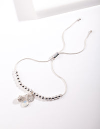 Silver Diamante Ball Bracelet - link has visual effect only