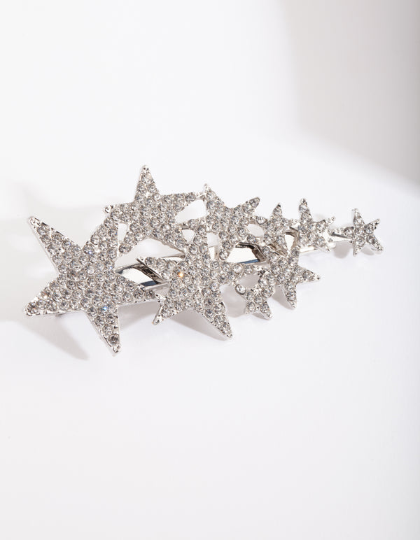 Rhinestone Star Clip