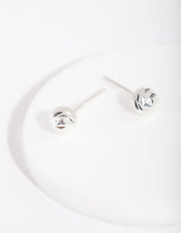 Sterling Silver 5mm Ball Stud Earrings - link has visual effect only