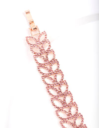 Rose Gold Cupchain Petal Bracelet - link has visual effect only