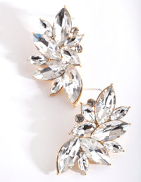 Marquise Statement Stud Earrings - link has visual effect only