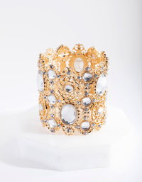 Gold Lace Stretch Bracelet - link has visual effect only