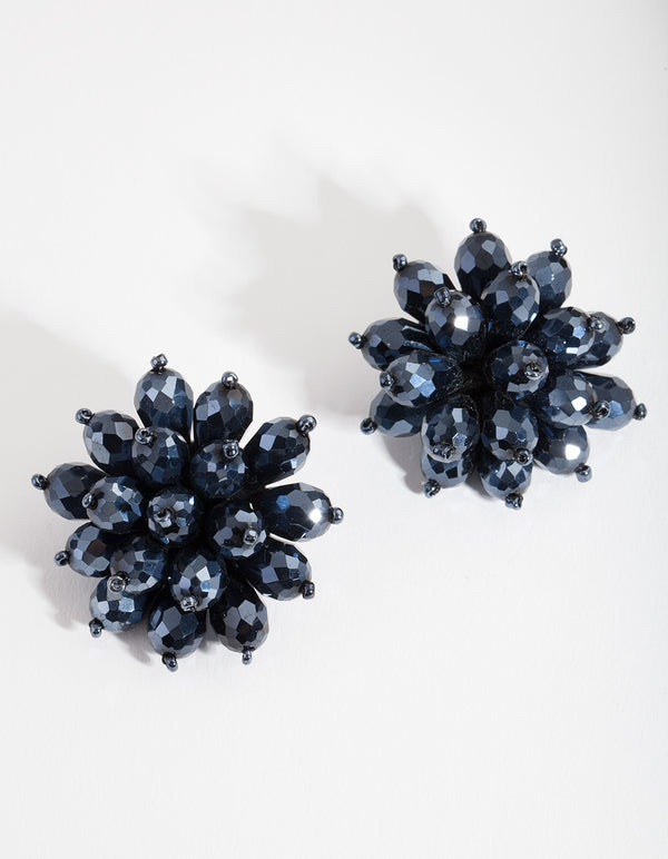 Blue Stud Earrings