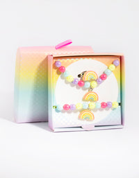 Kids Rainbow Bead Mixed Jewellery Set - link has visual effect only