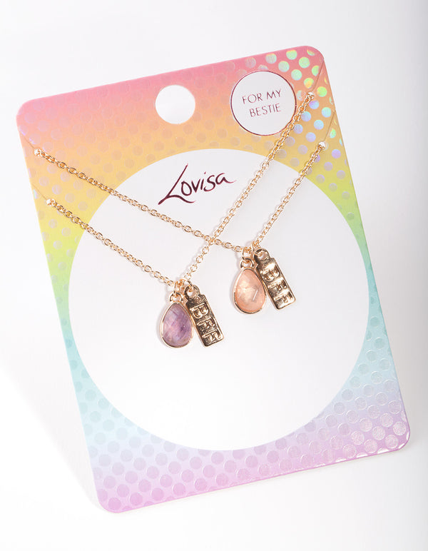 Kids Multi Semi-Precious Necklace Pack