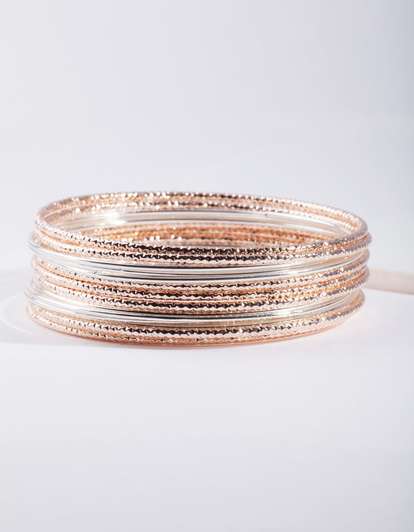 Mixed Metal Bracelet 14-Pack