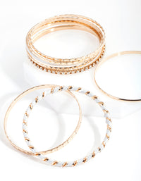 Neutral Gold Bracelet 8 Pack - link has visual effect only