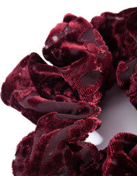 Burnt Velvet Scrunchie - link has visual effect only