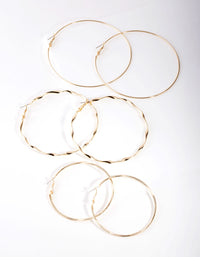 Gold Plated Hoop Pack - link has visual effect only