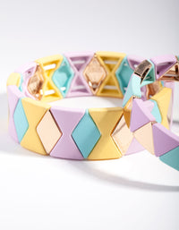 Gold Triangle Metal Bracelet Pack - link has visual effect only