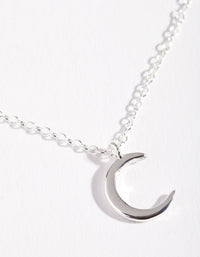 Sterling Silver Asymmetrical Celestial Necklace - link has visual effect only