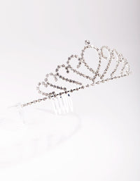 Silver Princess Tiara Crown - link has visual effect only