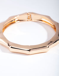 Gold Bamboo Bangle - link has visual effect only