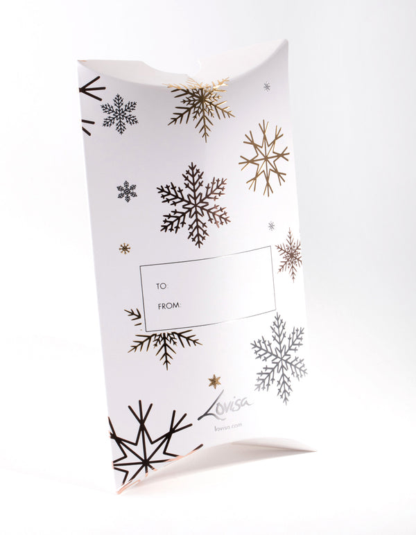 Snowflake Pillow Box