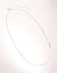 Silver Snake 60cm Necklace - link has visual effect only