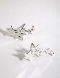 Gold Star Crawler Earrings - link has visual effect only