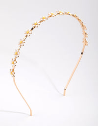 Enamel Daisy Headband - link has visual effect only